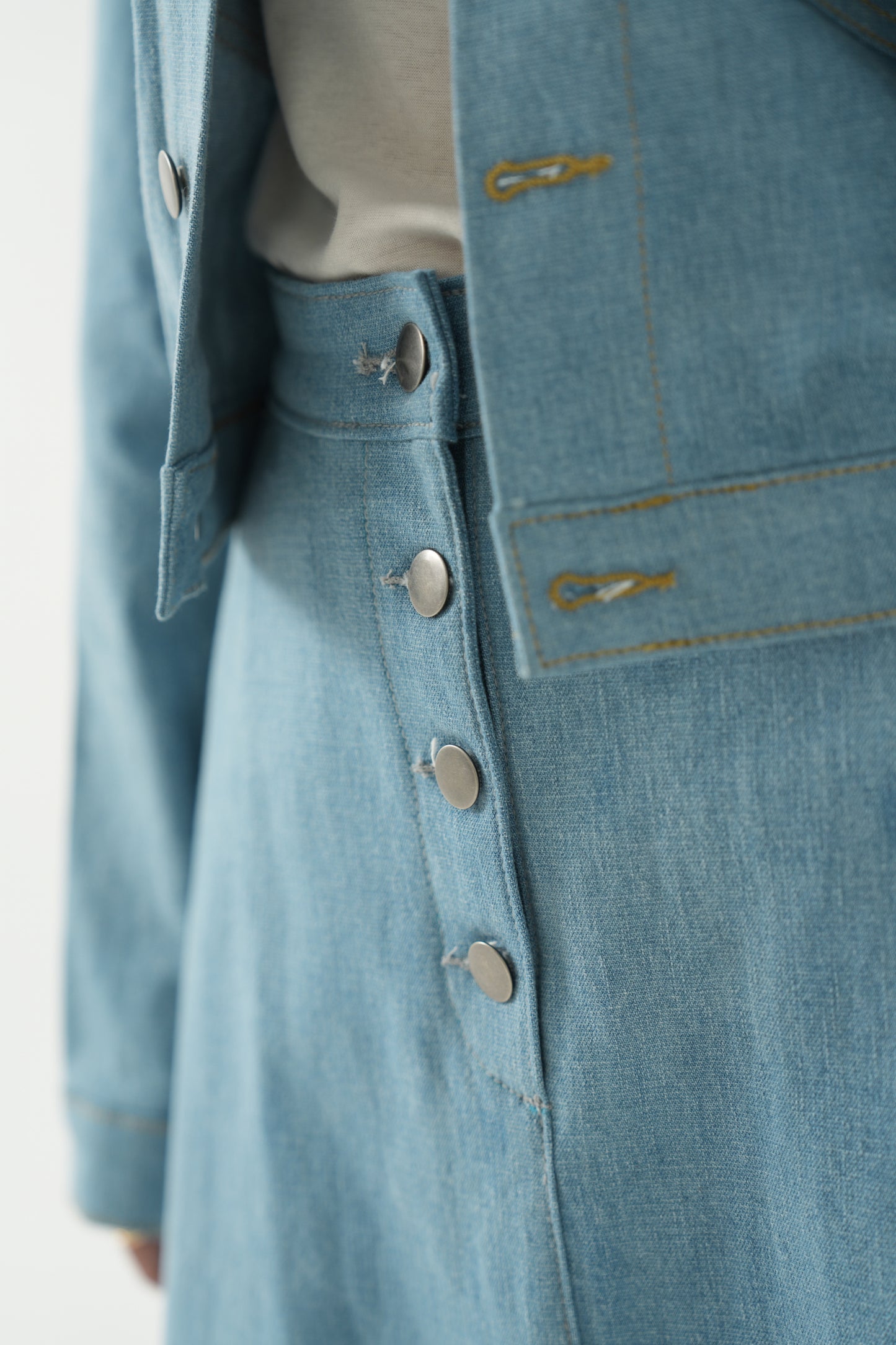 Elysia - Denim Jacket + Skirt