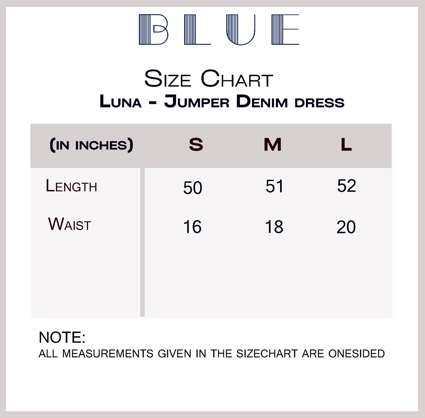 Luna - Jumper Denim dress