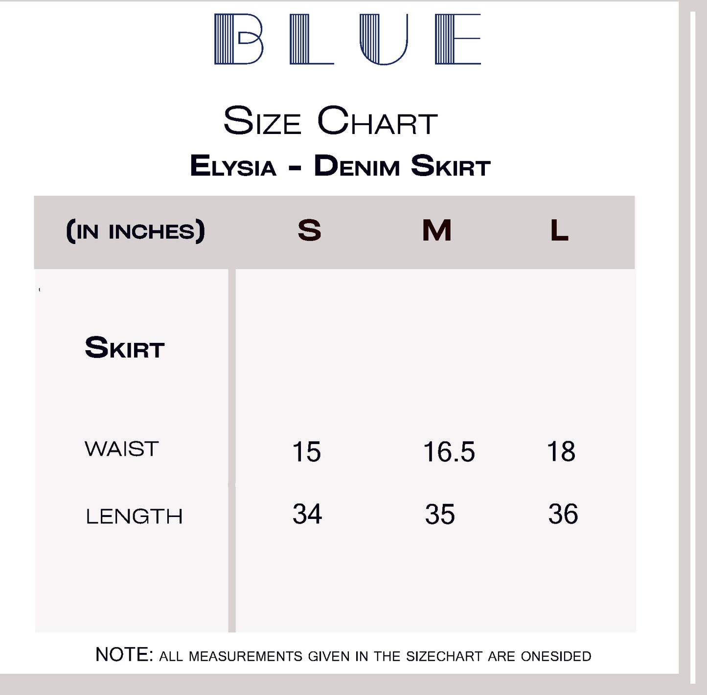 Eylsia- Denim Skirt