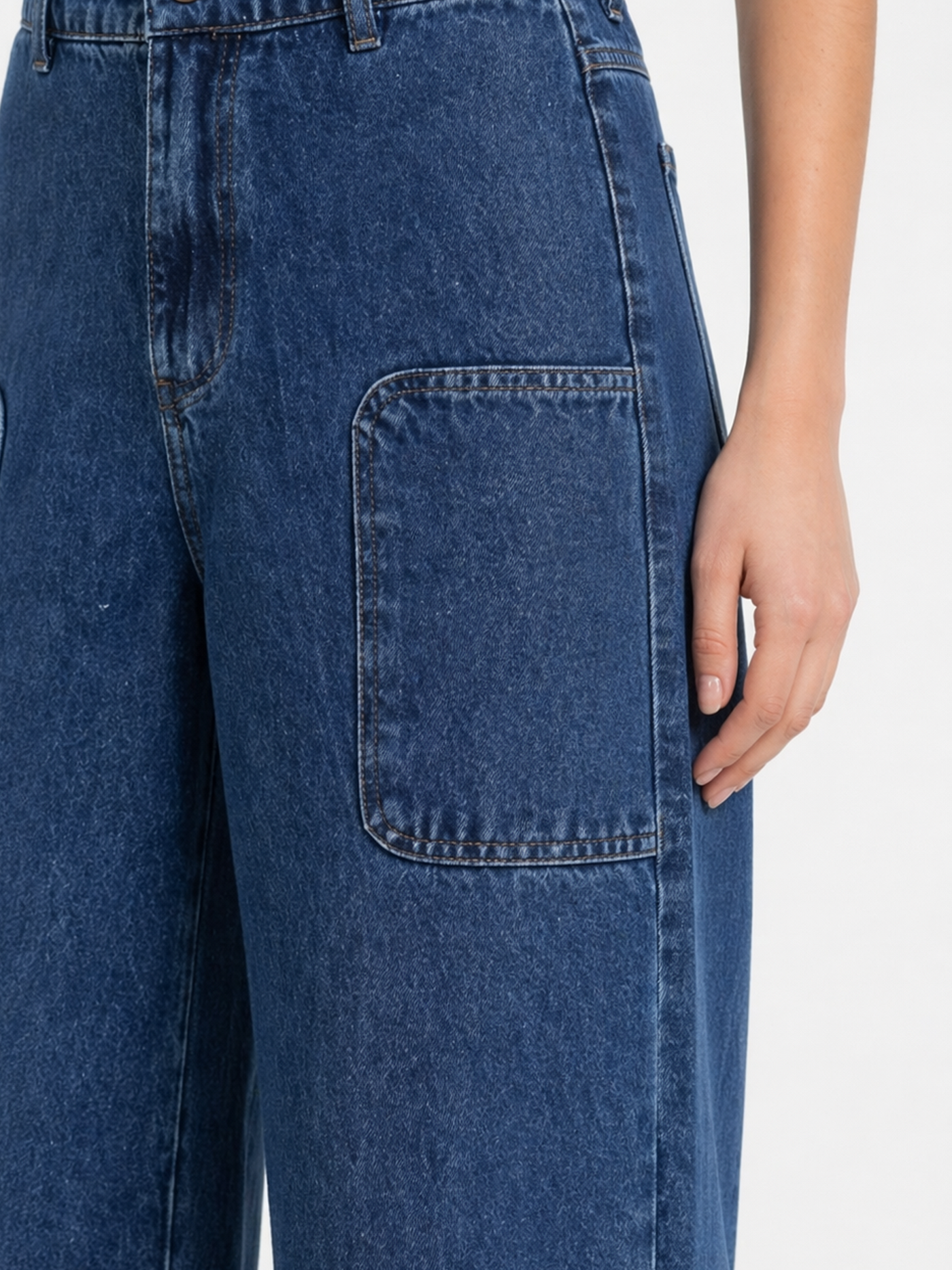 Fray - Wide-leg Pants