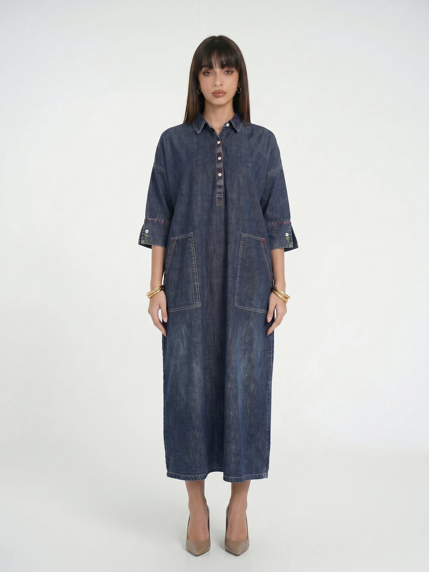 Bloom - Loosefit denim shirt