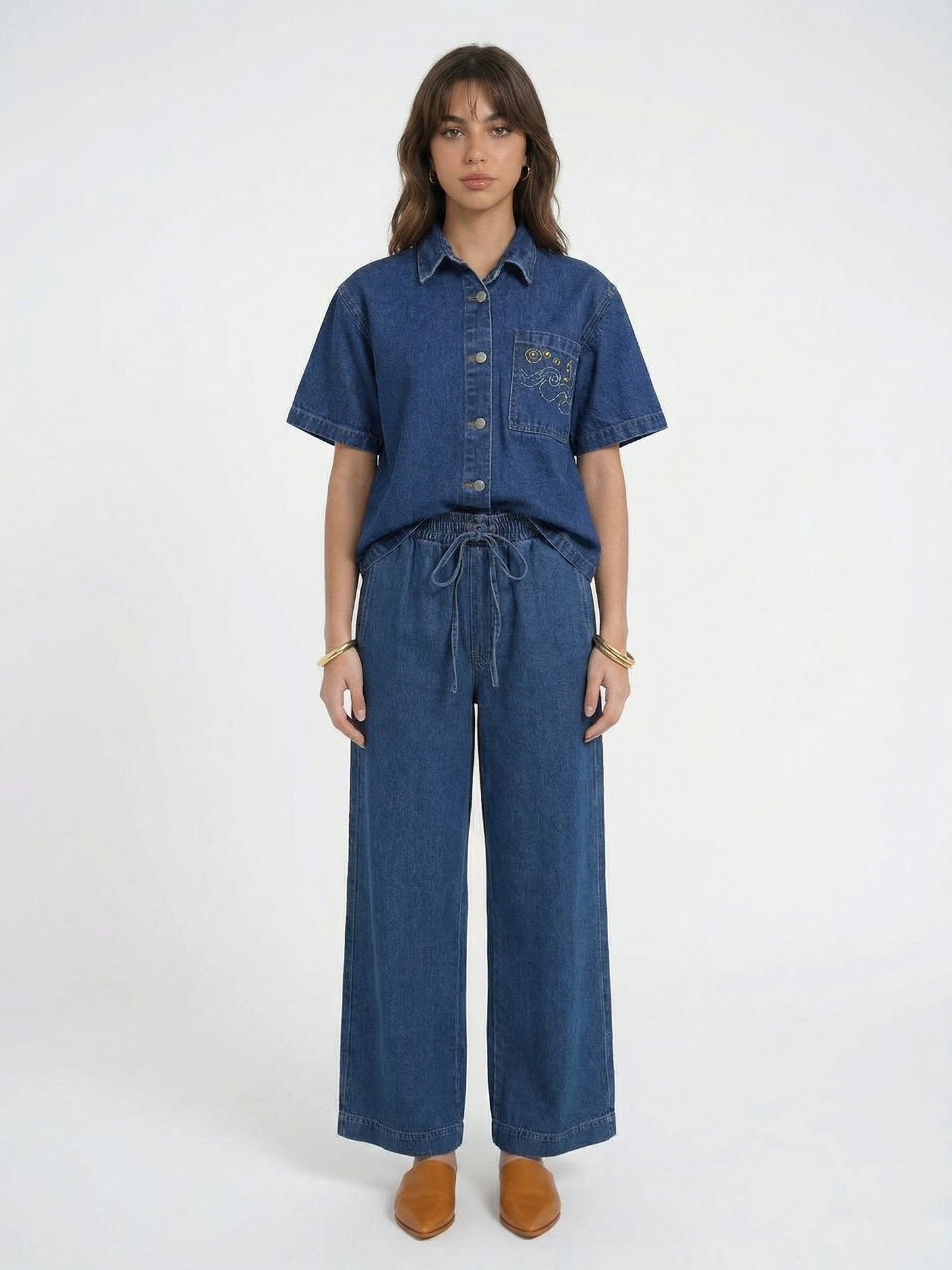 StarryNight - Denim Cord-Set