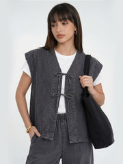 Ash - Grey Cord-Set