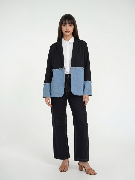 Cobalt - Casual Denim Coat