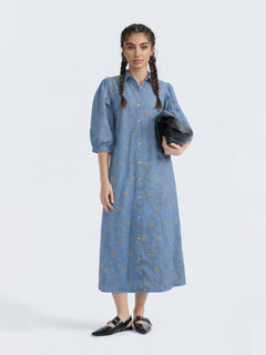 Bubbles - Denim Dress