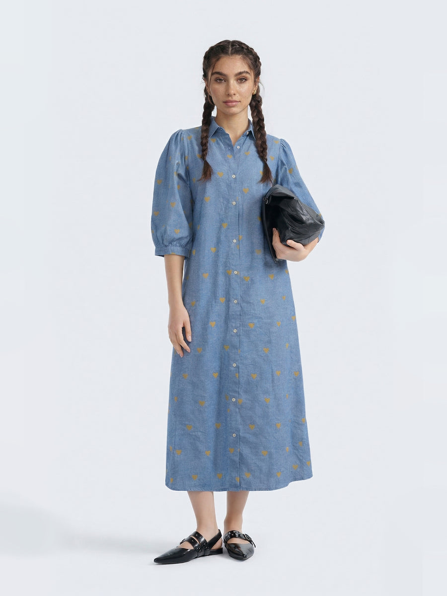 Bubbles - Denim Dress