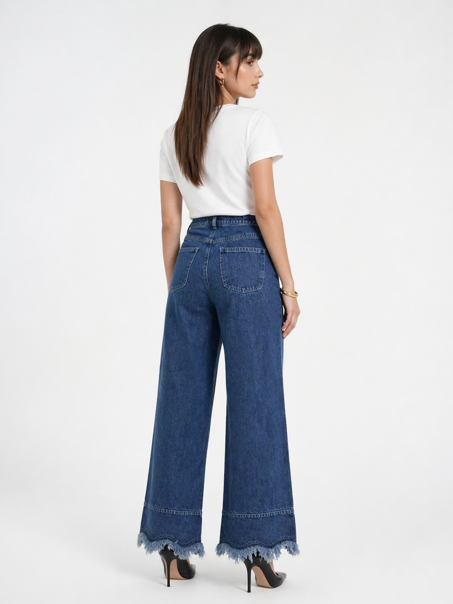 Fray - Wide-leg Pants