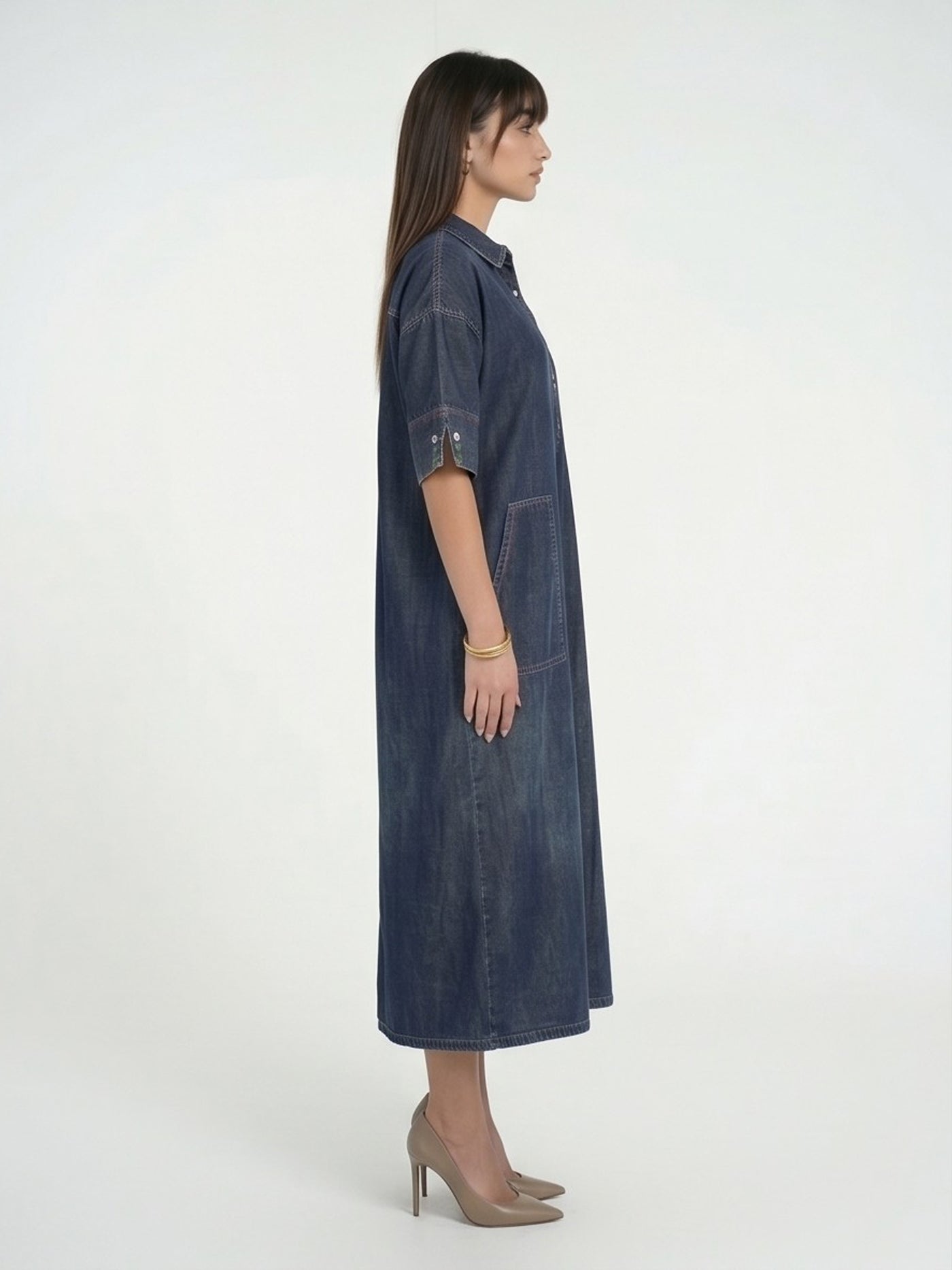 Bloom - Loosefit denim shirt