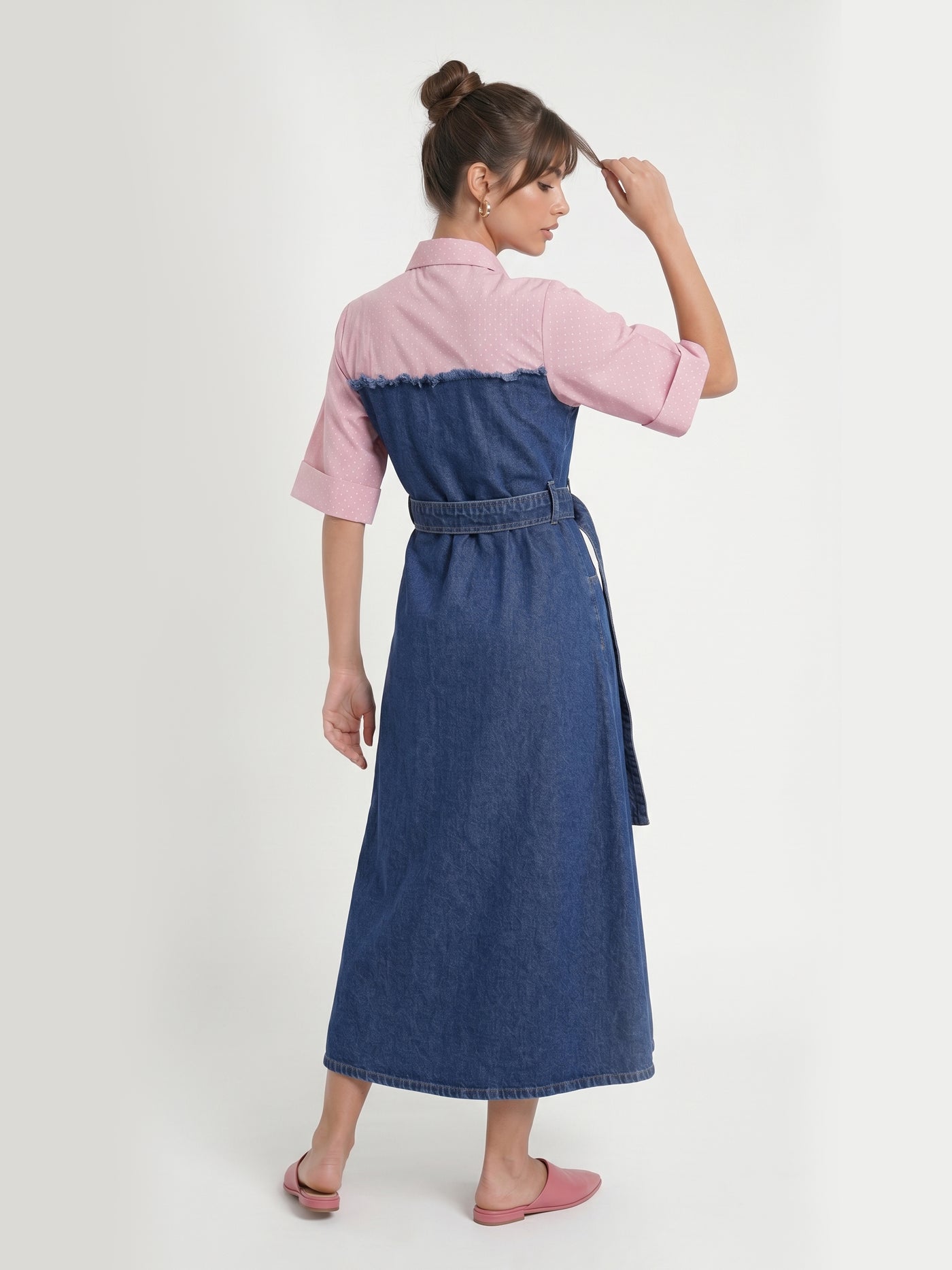 Rose - Denim Dress