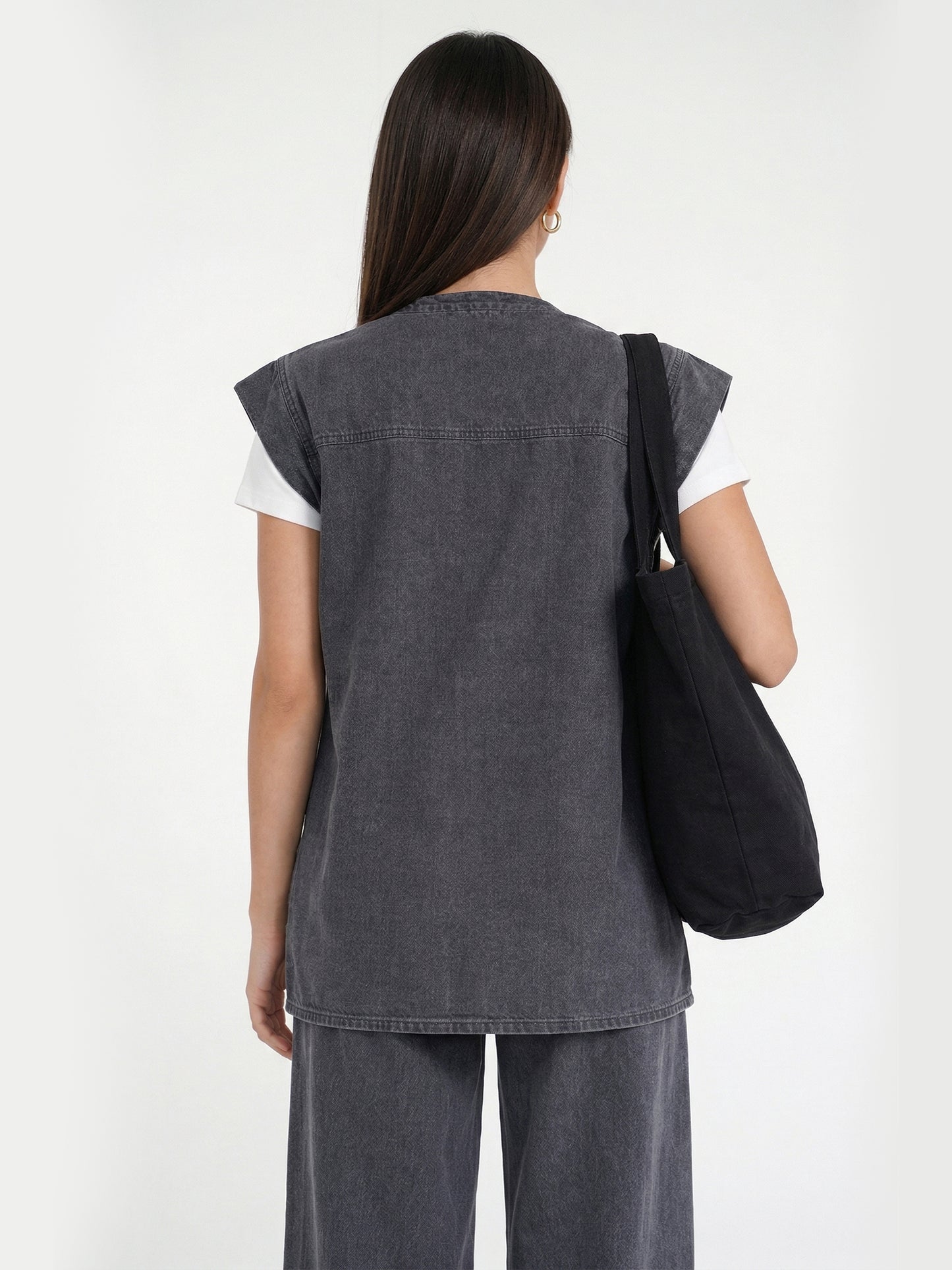 Ash - Grey Cord-Set