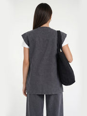 Ash - Grey Cord-Set