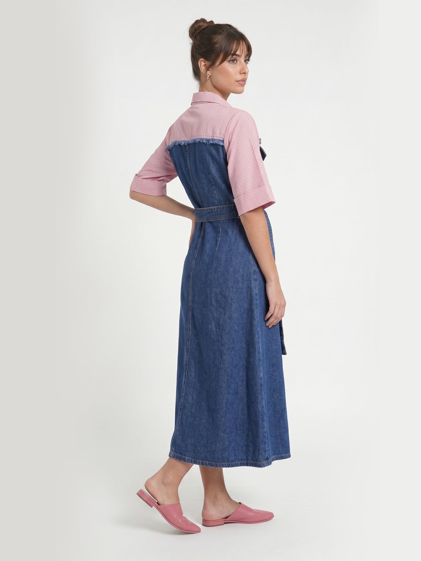 Rose - Denim Dress