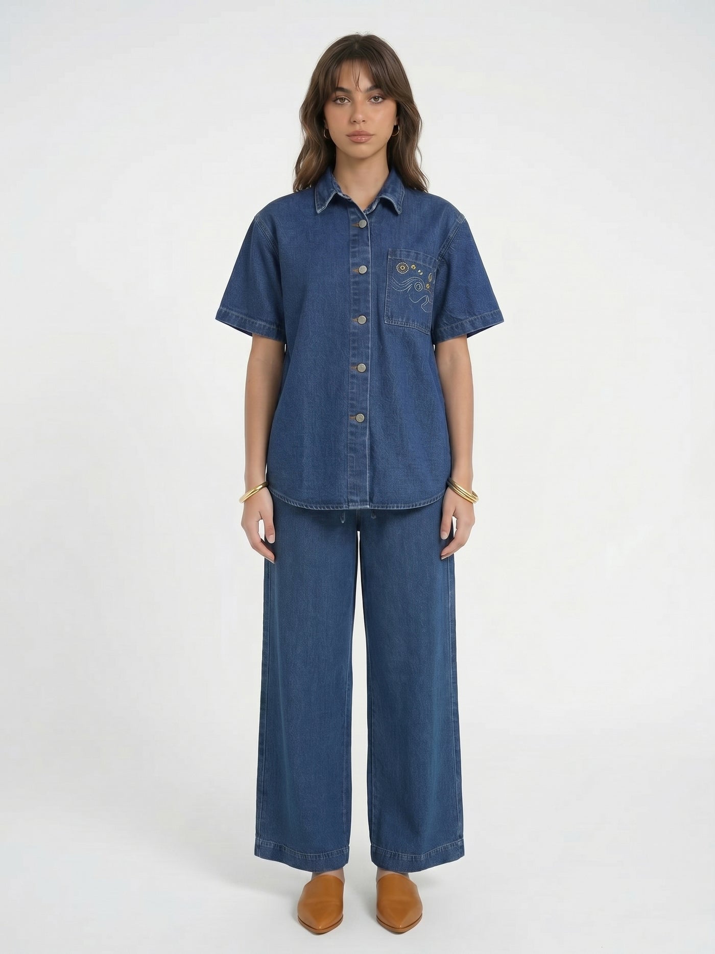 StarryNight - Denim Cord-Set