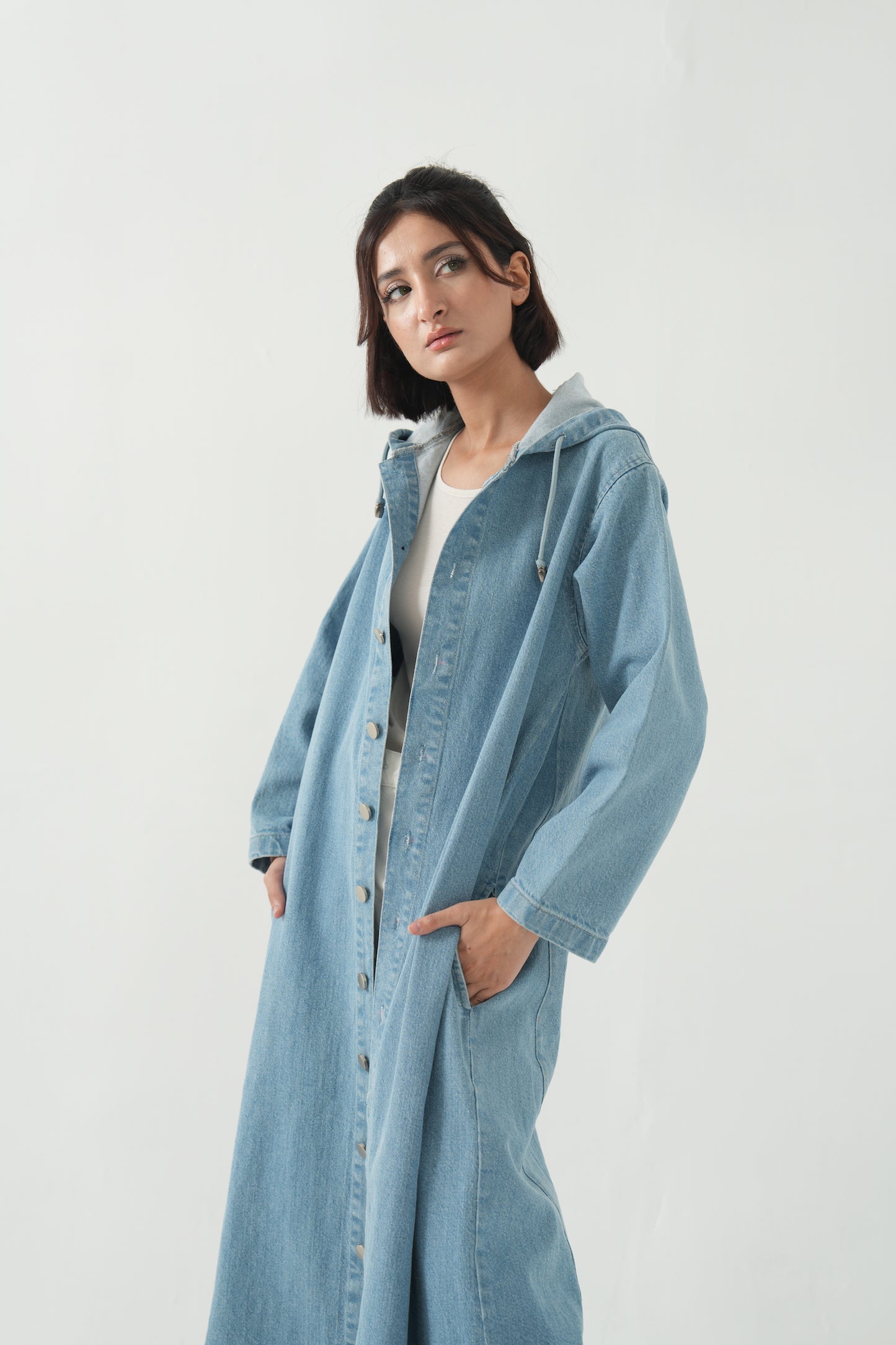 Breeze - Hooded Denim Jacket
