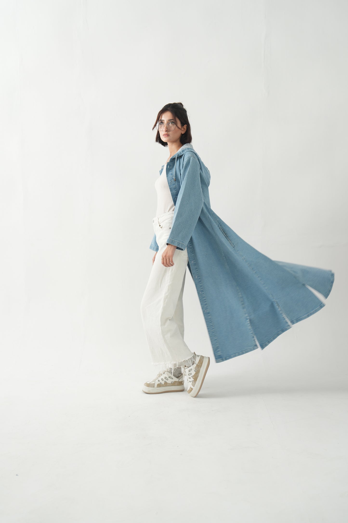 Breeze - Hooded Denim Jacket
