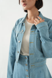 Elysia - Denim Jacket + Skirt
