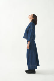 Aurora - Denim Top + Skirt